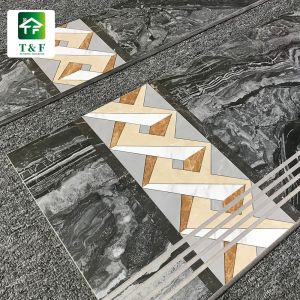 Anti Slip Stair Ceramic Tiles 1200x300x170mm Glossy Surface