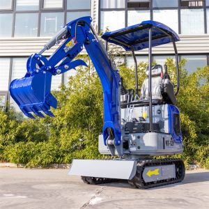 HT12P Mini Excavator 1200kg Operating Weight with 7KW Engine