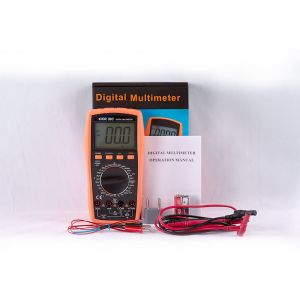 Manual Range Digital Multimeter 1999 Counts large LCD Display With True RMS