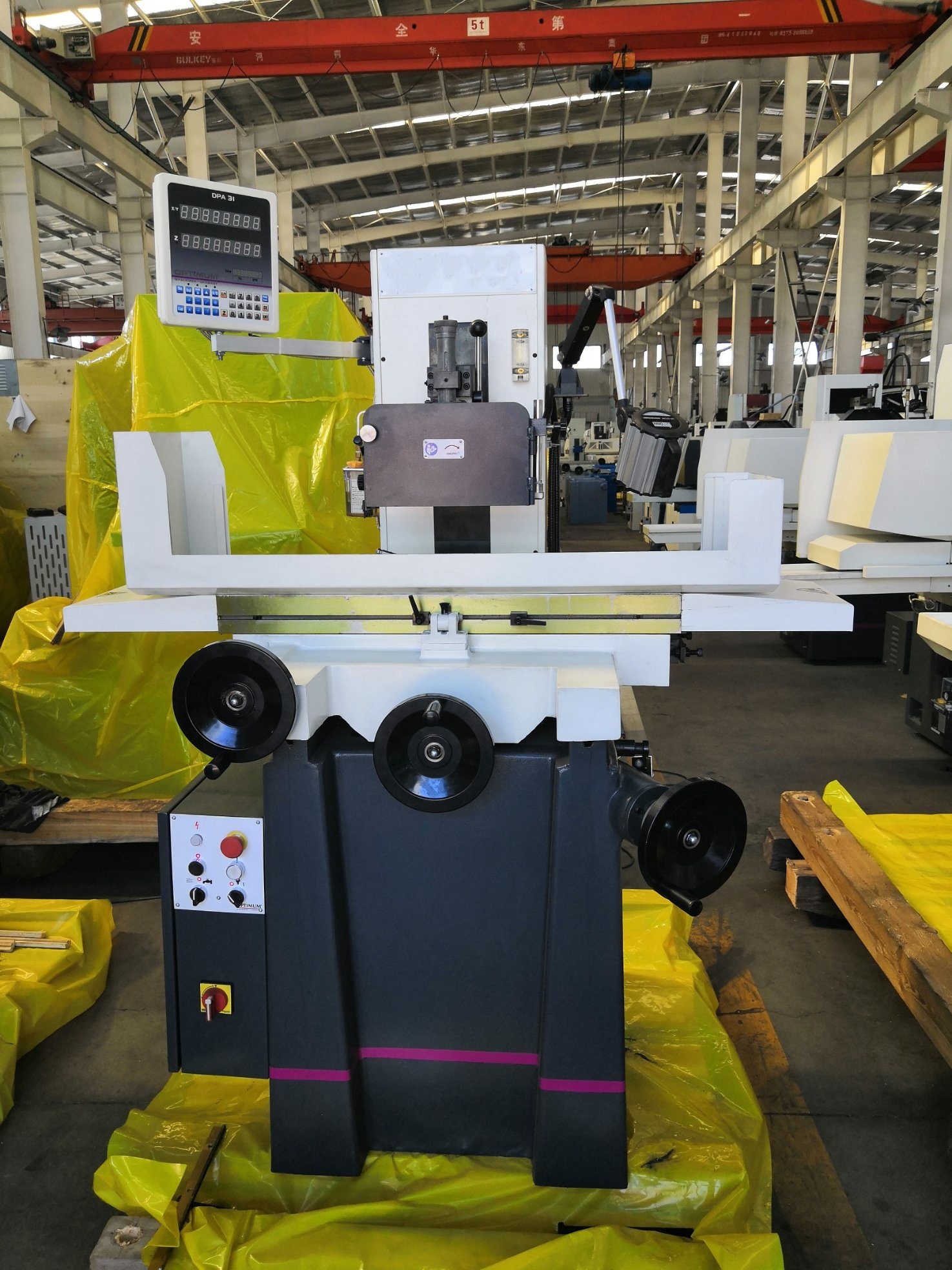 Desktop Structure Column Moving Surface Grinder With Program Control