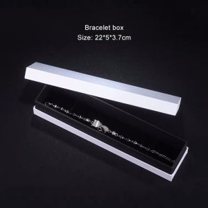 Shoulder Style Black Cardboard Jewelry Packaging Box Velvet Lined Custom