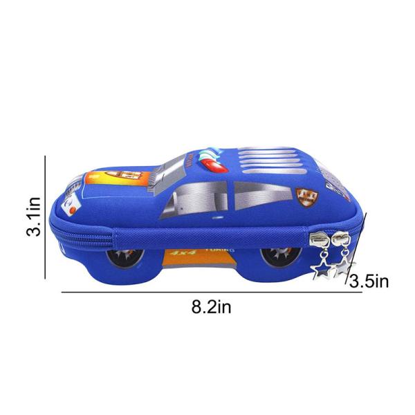 Anti Shock Car Shape EVA Pencil Case For Teens Boys