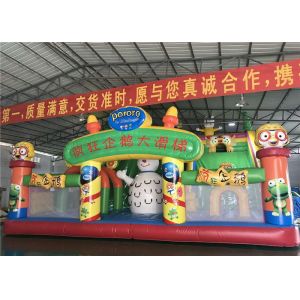 Interactive Inflatable Play Place , Inflatable Kids Playground Water Spray