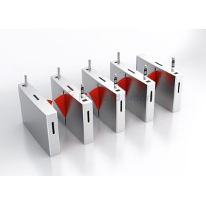 China Flap Swing QR Reader Anti Pinch Access Control Turnstile on sale China Flap Swing QR Reader Anti Pinch Access Control Turnstile on sale