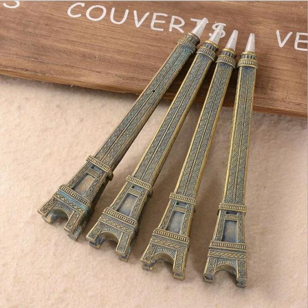 Buy Novelty resin Eiffel Tower ballpoint pen for promotion souvenir gift at wholesale prices