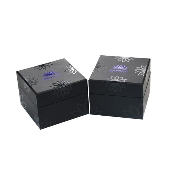 Tall Cosmetic Sample Box Packaging , Soap Packaging Boxes Art Paper Type