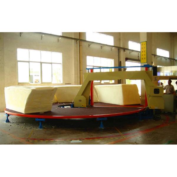 High Performance Foam Cutting Machine , Circle Horizontal Cutter With Invertor