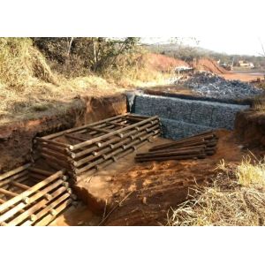 Anti Corrosion 2.7mm Welded Gabion Box For Garden