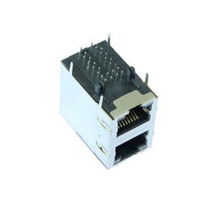 LPJG17102A96NL 2X1 Ethernet RJ45 Connector , RJ45 Network Jack With 1000