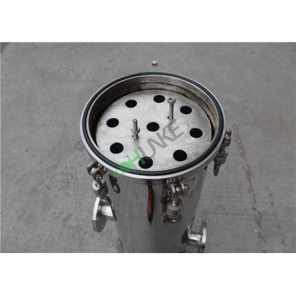304 316L Stainless Steel Cartridge Filter Housing With 10'' 20'' 30'' 40'' Length