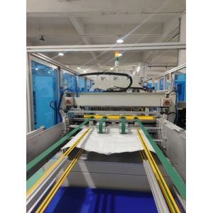 12KW Ultrasonic Pocket Filter Making Machine With Trapezoidal Bag Appearance And