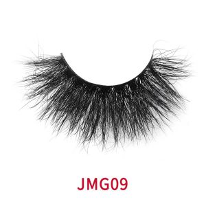 Real 3D Siberian Mink Eyelashes , 15mm Fluffy Dramatic Lashes