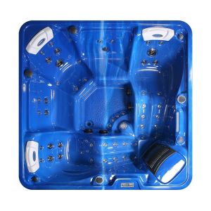 Family / Hotel Acrylic Spa Tub Freestanding Style For 5 Persons