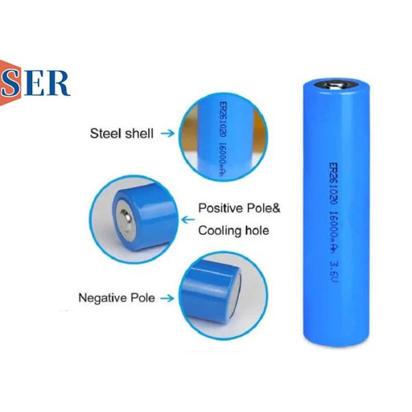 ER261020M Double CC Li SOCL2 Battery Large Discharge Current High Capacity 3.6V