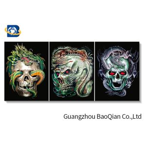 Scary Skool 3D Picture Lenticular Flip Home Decor Photo With Black Frame