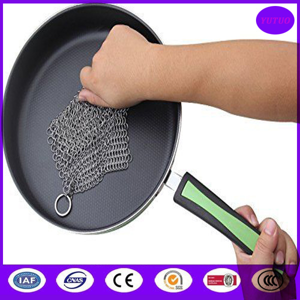 Ring pan scrubber for cleaning from china supplier