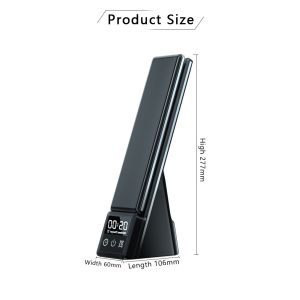 Multifunction PC ABS Custom Wireless Charger With Alarm Clock