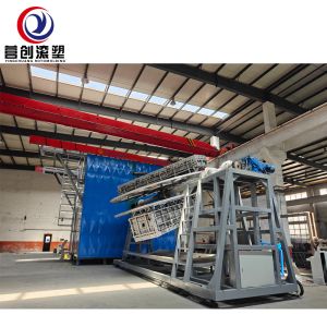 Quality Automatic PLC Controlled Shuttle Rotomolding Machine with Adjustable Rotating Speed for sale