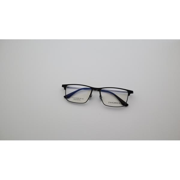 Buy Dual-Purpose Glasses Pure Titanium Aluminum Optical Glasses Frame at wholesale prices