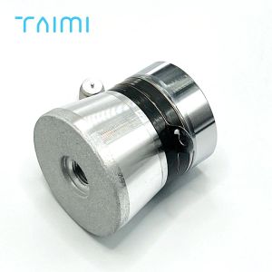 Silver Ultrasonic Transducer 28KHZ 60W For Dish Washing Machine