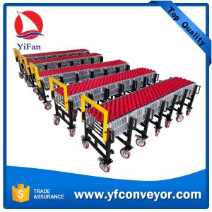 Expandable Flexible Gravity Wheel Conveyor Machine