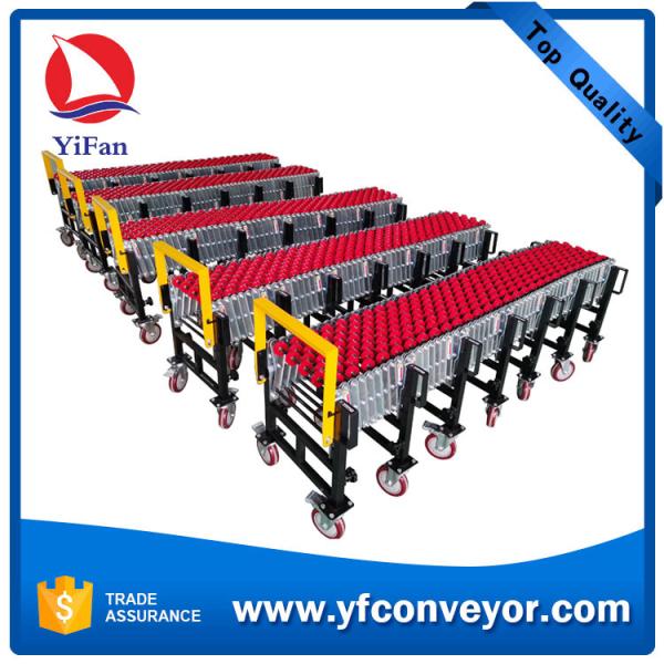 Buy Expandable Flexible Gravity Wheel Conveyor Machine at wholesale prices