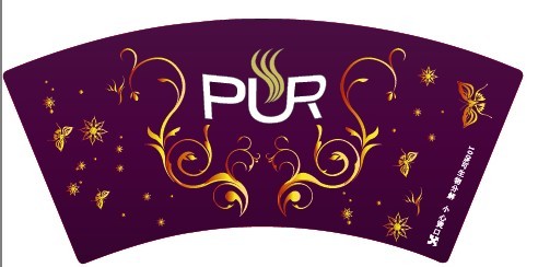 FDA Certified PE/PLA Coated 9oz 10oz Printed Paper Cup Fan In Net Weight