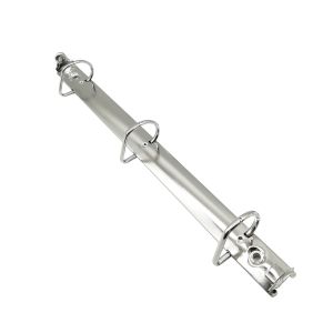 Metal Slant D shape Ring Binder clip 1 inch Silver A4 Metal accessories for