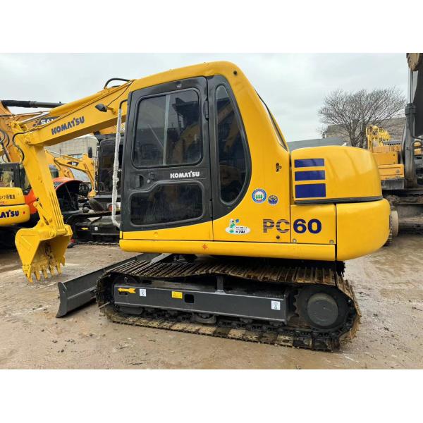 6 Ton Original Japan Used Komatsu PC60-7 Crawler Excavator On Sale