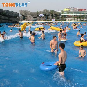 Relaxing Surf Wave Pool Amusement Water Park Supplies Customized