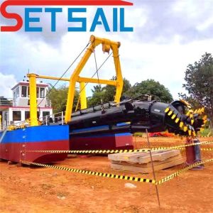 Initial Payment Set Sail 20 Inch Cutter Suction Dredger with 1100m3 Capacity