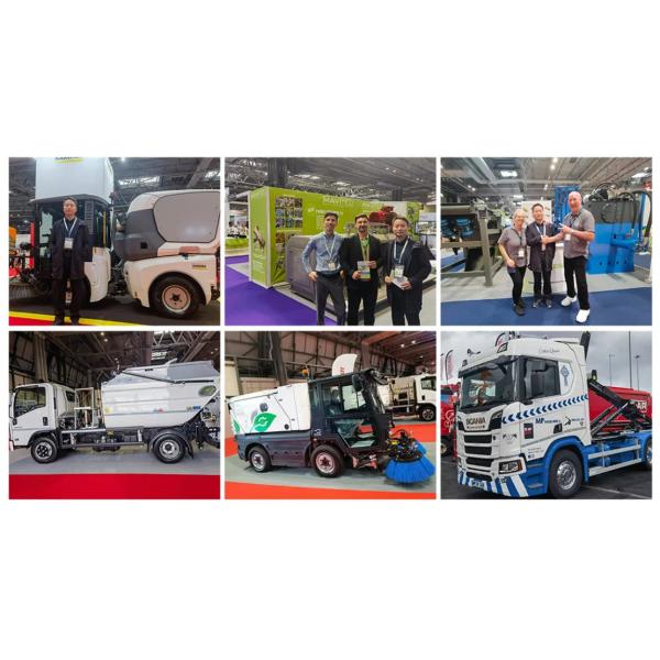 FTTB080C Engine Garbage Compactor Truck 18 Ton Electric Waste Collection Vehicles