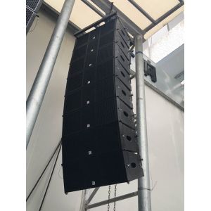 Quality 10 Inch Big Outdoor Line Array Speakers Sound And Light Truss System for sale