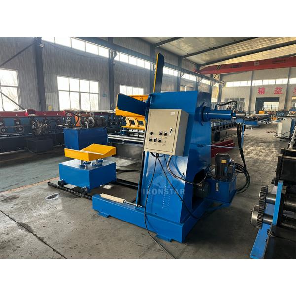 5 ton 500mm width hydraulic decoiler with car