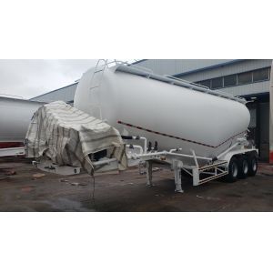 Large Volume 40cbm Dry Bulk Cement Tanker Trailer