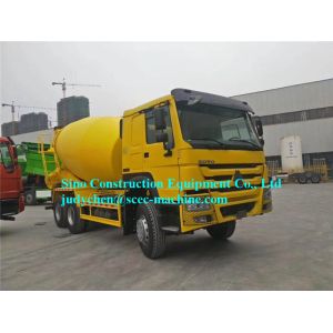 371HP Concrete Handling Equipment Sinotruk Howo 6x4 Premix Concrete Truck