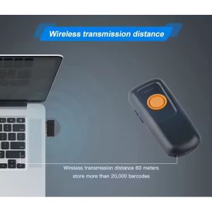 High Decoding Speed 1D CCD Portable Bar code Readers Wireless Laser Barcode