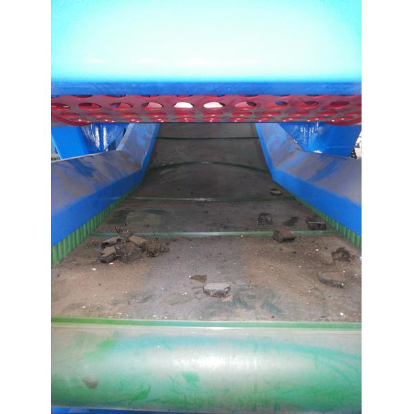 ZPS-1300 Truck Tire Shredder With Conveyors 50mm Outlet Size 5ton Per Hour Tire Crusher