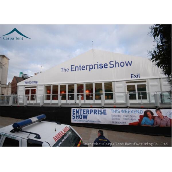 Buy Including Chairs Tables Custom Canopy Tents 20mX35m Wind Resistant Waterproof at wholesale prices