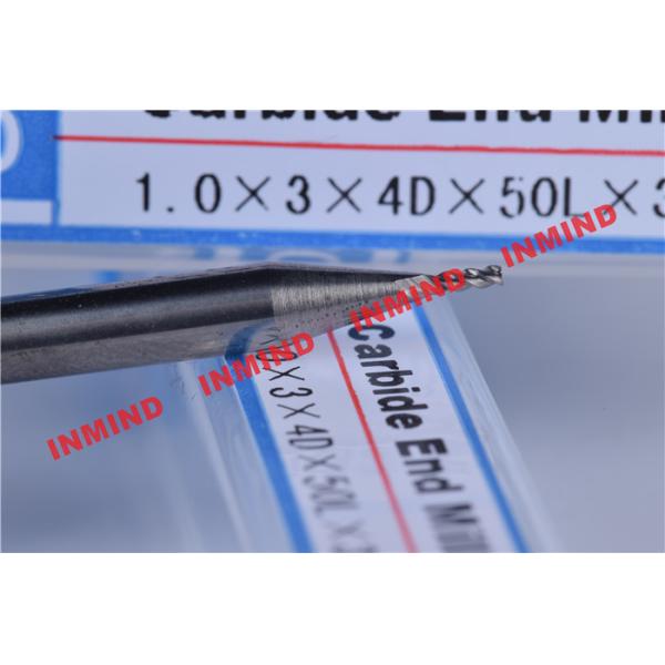 Standard Length Type 2 Flute Aluminum End Mill For Aluminum Bright Finish No Coating