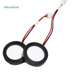 China Good Consistency Low Frequency Atomizer 25MM Diameter Ceramic Sheet Disk on sale