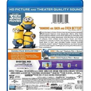 Hot sale bluray boxset Minions new Video Region free