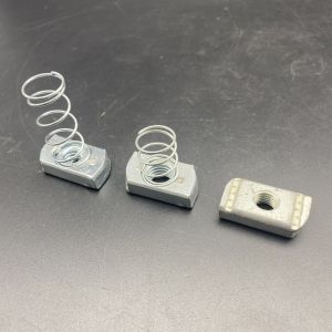 Customized m8 Long Spring Channel spring nut