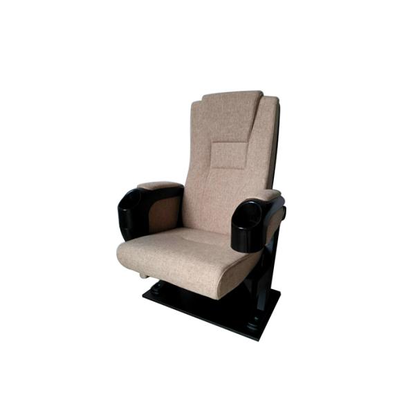 Fireproof Foam Density Public Theater Seating Movie Theater Chairs