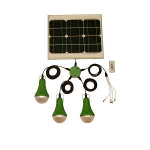 Solar Power System Solar Panel Mini Home Lighting System with Mobile Charger SRE