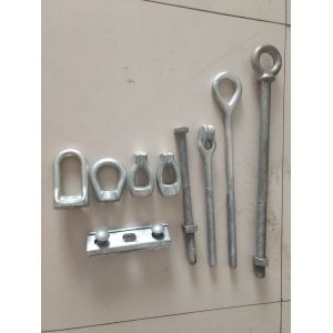 6" Thread Dead Ending C1045 ASTM F2329 Oval Eye Bolt