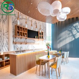 Customized Fireproof Art Deco Wall Panels Rustproof High Strength