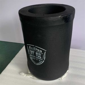 Smooth Surface Black Crucible For Silver Melting Jewelry Making