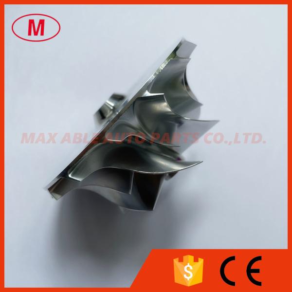 HX40 62.78/88.58mm 7+7blades Turbocharger milling/Aluminum 2618/billet compressor wheel