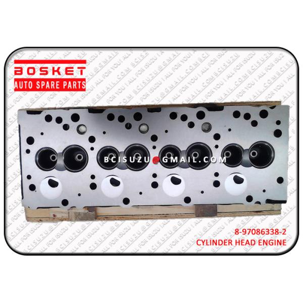 8-97086338-7 Iron Isuzu Cylinder Head For NKR69 4JG2 8970863387 , Isuzu Truck Parts